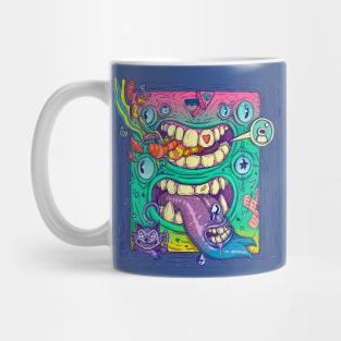 Monster face Mug